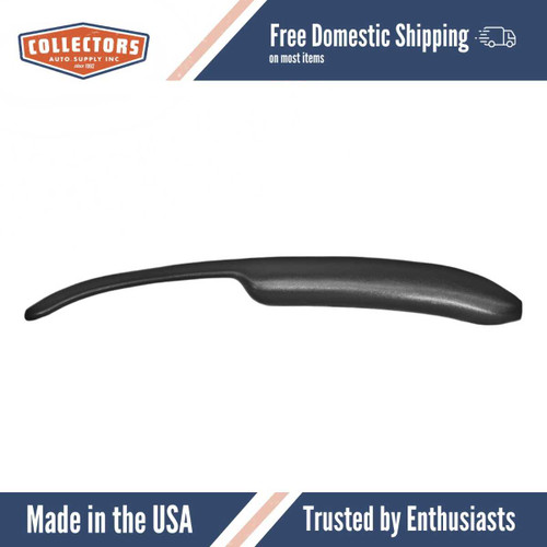 Dashboard Cap Cover Skin Overlay Black for 1968-1971 MG MGB
