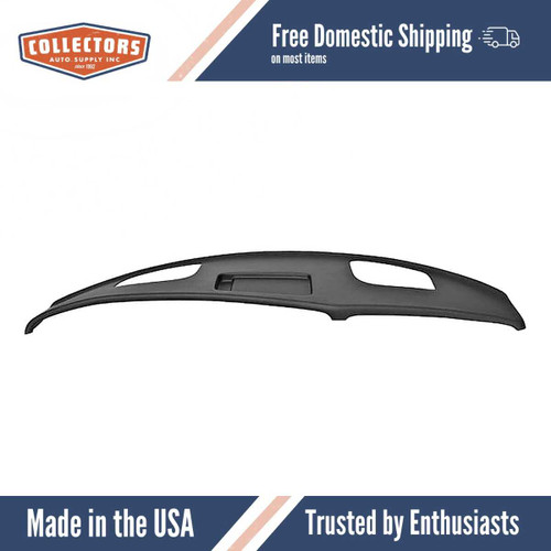 Dashboard Cap Cover Skin Overlay Black for 1986-1993 Saab 900