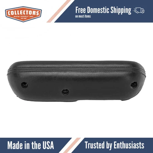 Interior Door Arm Rest Skin Overlay Black for 1968-1977 Ford Multiple Models