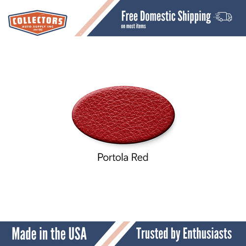 Lower Dashboard Cap Cover Portola Red for 1961-1973 Volvo 1800 SERIES