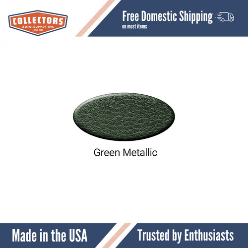 Upper Dashboard Cap Cover Green Metallic for 1961-1973 Volvo 1800 SERIES