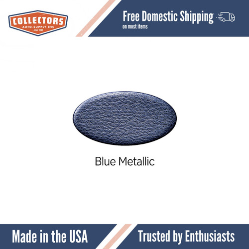 Lower Dashboard Cap Cover Blue Metallic for 1961-1973 Volvo 1800 SERIES
