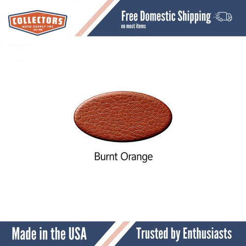 Upper Dashboard Cap Cover Burnt Orange for 1961-1973 Volvo 1800 SERIES