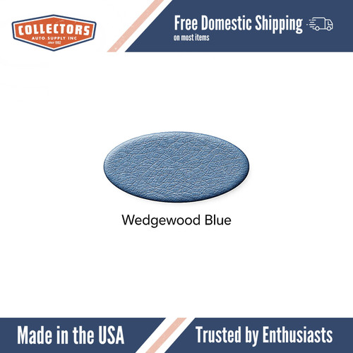 Lower Dashboard Cap Cover Wedgewood Blue for 1961-1973 Volvo 1800 SERIES