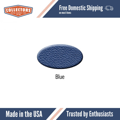 Lower Dashboard Cap Cover Blue for 1961-1973 Volvo 1800 SERIES