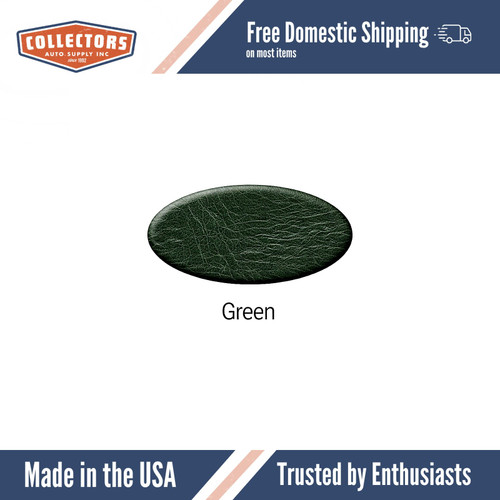 Lower Dashboard Cap Cover Green for 1961-1973 Volvo 1800 SERIES