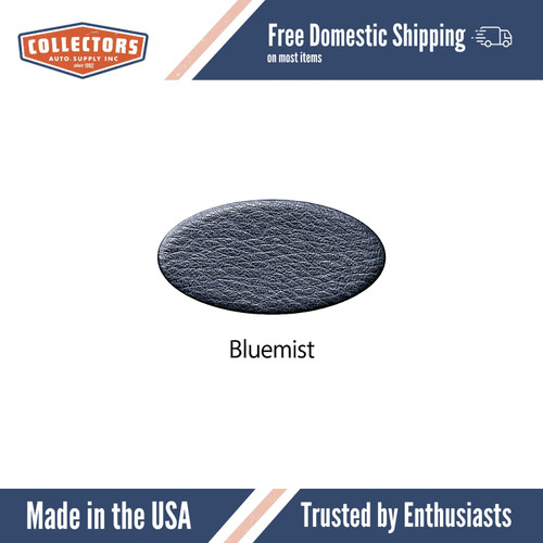 Lower Dashboard Cap Cover Bluemist for 1961-1973 Volvo 1800 SERIES