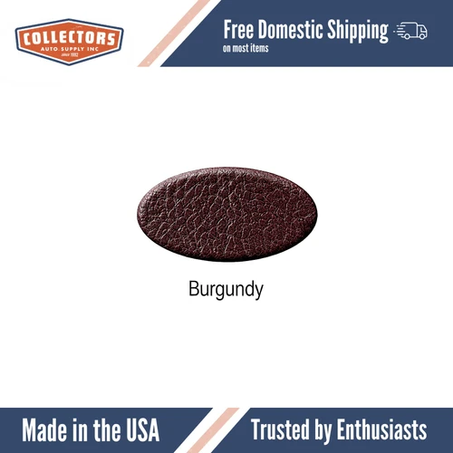 Lower Dashboard Cap Cover Burgundy for 1961-1973 Volvo 1800 SERIES