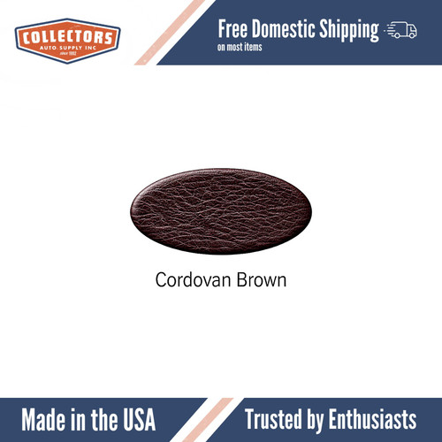 Upper Dashboard Cap Cover Cordovan Brown for 1961-1973 Volvo 1800 SERIES