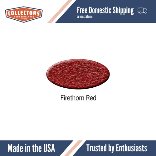 Upper Dashboard Cap Cover Firethorn Red for 1961-1973 Volvo 1800 SERIES