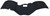 Firewall Insulation Pad for 1954-67 International R190 R225 Cardboard/Jute Black