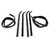 Window Sweeps Channel Kit for 1984-1991 Ford Econoline Van LH, RH - Smooth Window Movement & Noise Reduction
