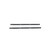 Window Sweeps Felt Kit Belt Line Weatherstrip for 1971-1979 Dodge B100, B200, B300 - Left & Right - 2 Pieces - USA Made