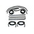 Window Sweeps Channel Door Seal Kit for 1973-1979 Ford F100, F150, Bronco - 10 Piece Set - Made in USA