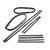 Window Sweeps, Seal, Vent Window Kit for 1968-1986 Jeepw movable vent