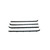 Window Sweeps Felt Kit LH, RH for 1981-1991 Chevrolet Multiple Models