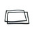 Quarter Window Rubber Weatherstrip Seal for 1984-1996 Jeep Vehicles