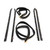 Window Sweeps Channel Kit for 1973-1980 Chevrolet & GMC Vehicles LH, RH - Smooth Window Movement & Noise Reduction