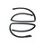 Roof Rail Rubber Weatherstrip Seal Lfor 1978-1987 Chevrolet Vehicles