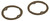 Park Light Gasket Kit Weatherstrip Seal for Ford Mustang 1965-66 2DR 2pc Rubber
