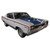 Package Tray Insulation for 1970 AMC Rambler Rebel Machine 2 Door Gray Jute