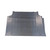 Trunk floor mat cover for 1966 Pontiac Bonneville Hardtop Convertible, US-made rubber material, 1-piece kit.