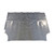 Trunk Floor Mat Cover for 1967 Pontiac Bonneville Coupe Convertible, Gray Rubber Material, Made in USA.