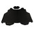 Trunk Floor Mat Cover 2pc for 1967 Cadillac Eldorado 2 Door Hardtop Black