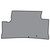 Trunk Floor Mat Cover for 1963-1964 Pontiac Catalina Hardtop, Aqua Rubber Material, OEM Fit, Protects Trunk Floor