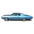 Package Tray Insulation for 1969-1970 Chevrolet Impala 2 Door Hardtop Grey