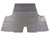 Trunk floor mat cover for classic car trunk, molded for precise fit, durable protection from spills, mud, snow, and debris.