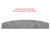 Package Tray Insulation for Classic Pontiac LeMans Sedan - Rear 1 pc Gray Insulator for Comfortable, Quieter Rides