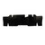 Under Rear Seat Sound Deadener Mastic/Jute for 65-68 Ford Mustang 2 Door Hardtop