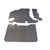 Trunk Floor Mat Cover for 1958 Pontiac Cheiftain 2 Door Hardtop Rubber 3pc