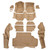 Carpet for Porsche 944 Molded Cutpile, Fits Small Spare Tire Only - Complete Vehicle Coverage, US-made Quality Replication.