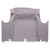 Trunk Mat for 1966 Ford Fairlane 2DR Die Cut Burtex Complete 1Pc