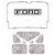 Premium Hood Insulation Pad Heat Shield for Ford F-100 1967-72 | Ultimate Sound & Heat Insulation, Easy Installation