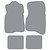 Floor Mats for 1975-1989 Volvo 245 Pattern Cutpile Complete 4Pc