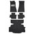 Carpet for Vintage Nissan 260Z Interior, Molded Loop Style in Black - Upgrade Your Ride Today!
