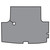 Trunk Mat for Classic Car Trunk, Molded Style, US-Made, Fits 1971-1973 Ford Mustang, Complete Kit, OEM Quality