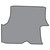 Trunk Mat for Classic Buick Regal Grand National, Molded Felt Carpet Cover, Front Area, 1984-1987, US-Made, OEM Quality.