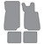 Floor Mats for 1991 BMW 318i Pattern Cutpile Complete 4Pc