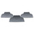 Trunk Floor Mat Cover for 1968-1969 Mercury Comet High Definition Rubber w/F-067