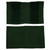 Carpet for 1969 Ford Torino GT 2DR Convertible 4spd w/2 Dark Green Inserts