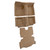 Carpet for 78 Nissan 280Z Complete Cutpile Molded 3Pc