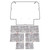 Premium Hood Insulation Pad Heat Shield for Ford Bronco - Ultimate Sound & Heat Insulation, ABS Material, Made in the USA