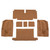 Carpet for Chevrolet Corvette 1971-1972 Rear Area, Molded Style, Automotive-grade Material - Enhance Your Interior Now!