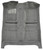 Carpet for Chrysler New Yorker 4DR - Molded style, Auto-Grade carpet kit w/ padding & heel pads. Revive your car's interior!