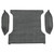 Carpet for Ford Bronco Cargo Area, Black Cutpile - Freshen up your vehicle's interior w/ this Quality Auto-Grade carpet kit.