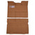 Carpet for Chevrolet C10 Suburban 2WD Auto/3spd Column Shift Pass Area - Molded style, US-made automotive-grade carpet kit.